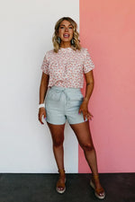 The Breece Floral Smocked Blouse - FINAL SALE