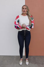 The Huxley Mixed Media Sweater