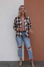 The Conrad Classic Boyfriend Flannel Shirt