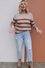 The Myah Striped Sweater