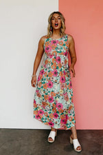 The Harley Floral Maxi Tank Dress - FINAL SALE