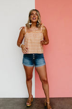 The Jayleen Gingham Tank Top - FINAL SALE