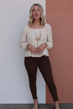 The Antonella Pleated Top