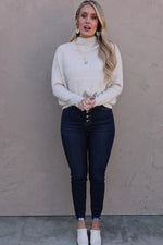 The Jordan Mock Neck Sweater