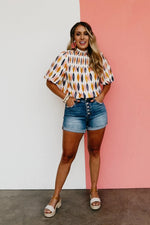 Vervet Denim | The Cortney Stretch Mom Denim Shorts
