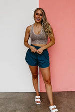The Kyleigh Racerback Crop Tank Top
