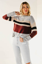 The Holden Mock Neck Bell Sleeve Sweater