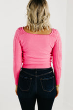 The Lush Maxine Cable Knit Sweater - FINAL SALE