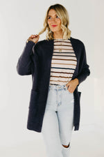 The Lillian Ribbed Open Cardigan