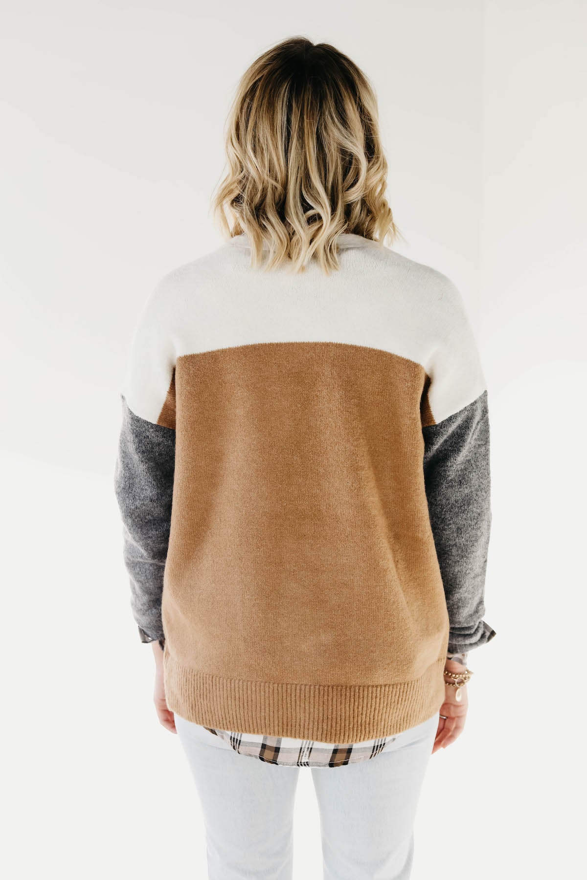 The Kinsey Colorblock Cardigan