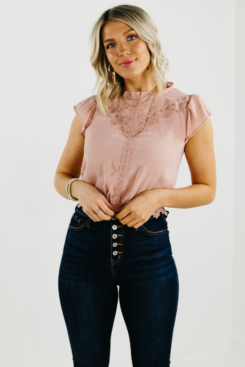 The Raquel Victorian Waist Tie Top - FINAL SALE