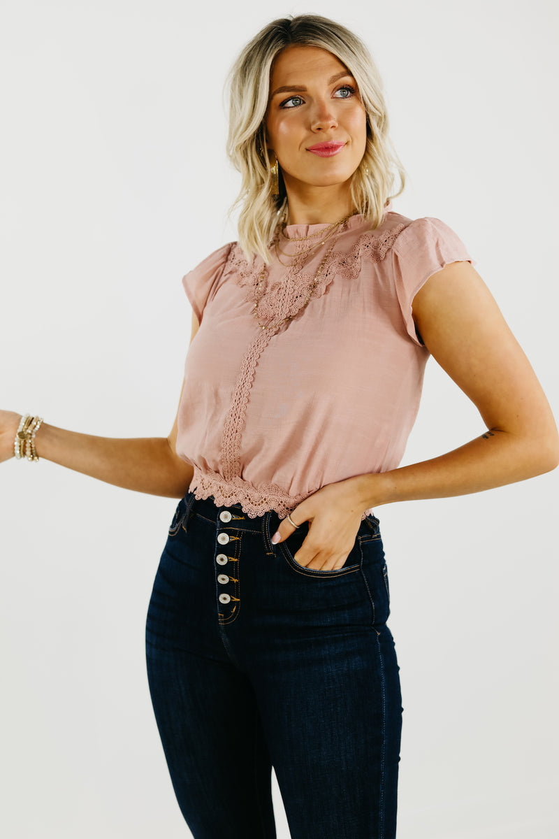 The Raquel Victorian Waist Tie Top - FINAL SALE