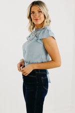 The Raquel Victorian Waist Tie Top - FINAL SALE