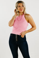 The Taliyah Sweater Halter Top - FINAL SALE
