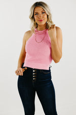 The Taliyah Sweater Halter Top - FINAL SALE