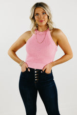 The Taliyah Sweater Halter Top - FINAL SALE