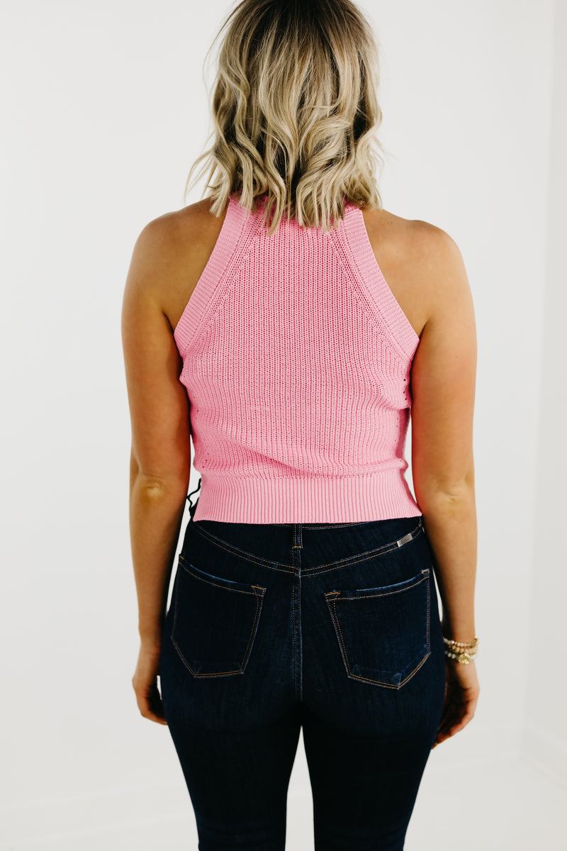 The Taliyah Sweater Halter Top - FINAL SALE