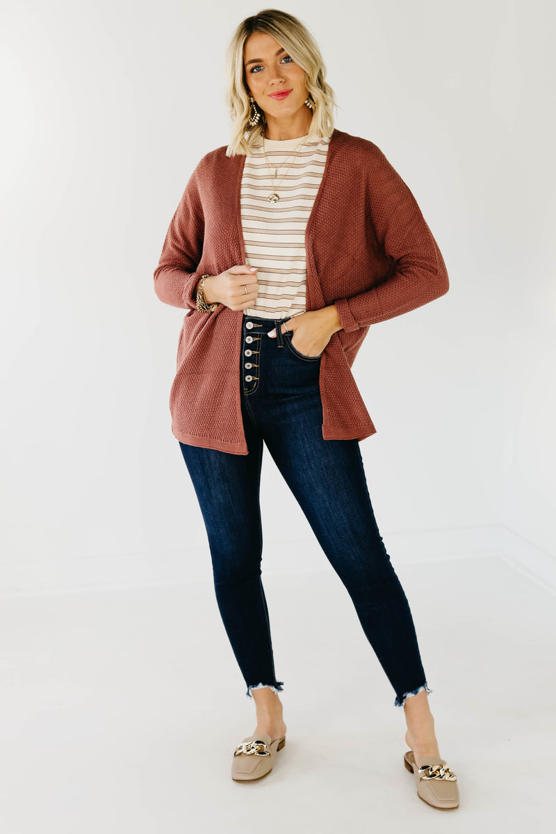 The Elsa Open Front Cardigan