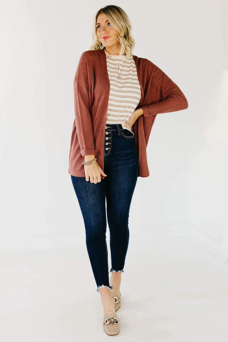 The Elsa Open Front Cardigan