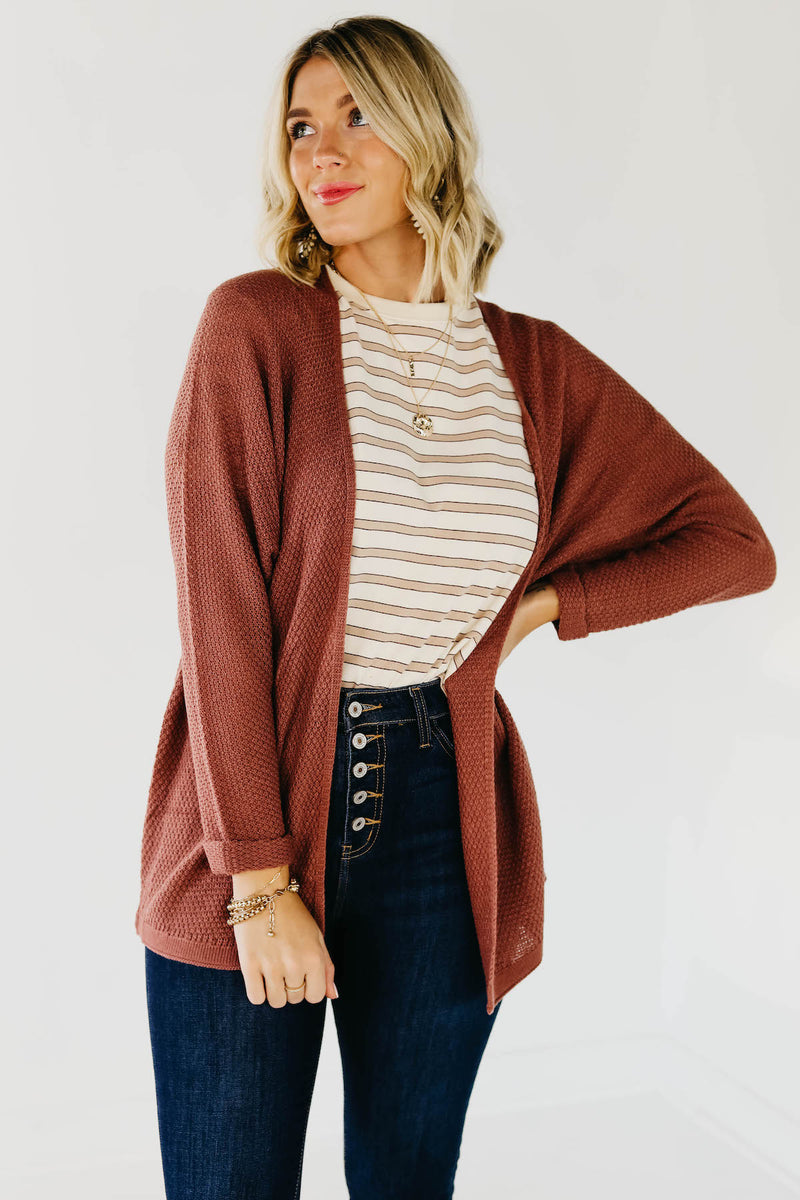 The Elsa Open Front Cardigan