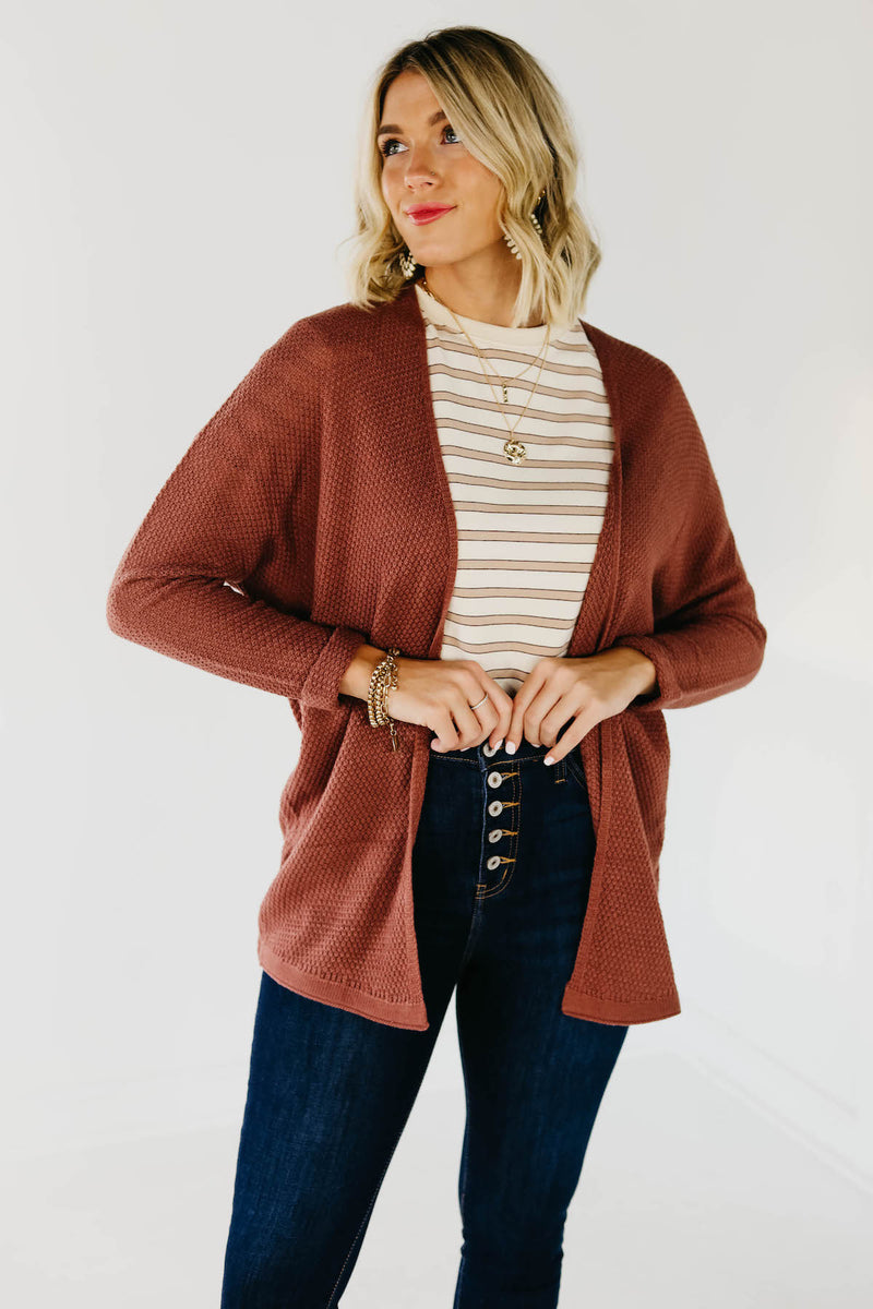 The Elsa Open Front Cardigan
