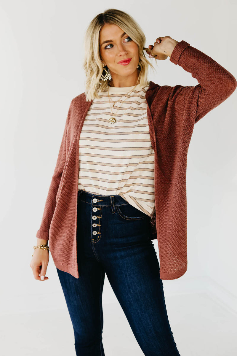 The Elsa Open Front Cardigan