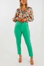 The Shawna Belted Trouser Pant - FINAL SALE