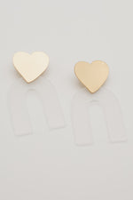 The Lovie Rainbow Heart Earring