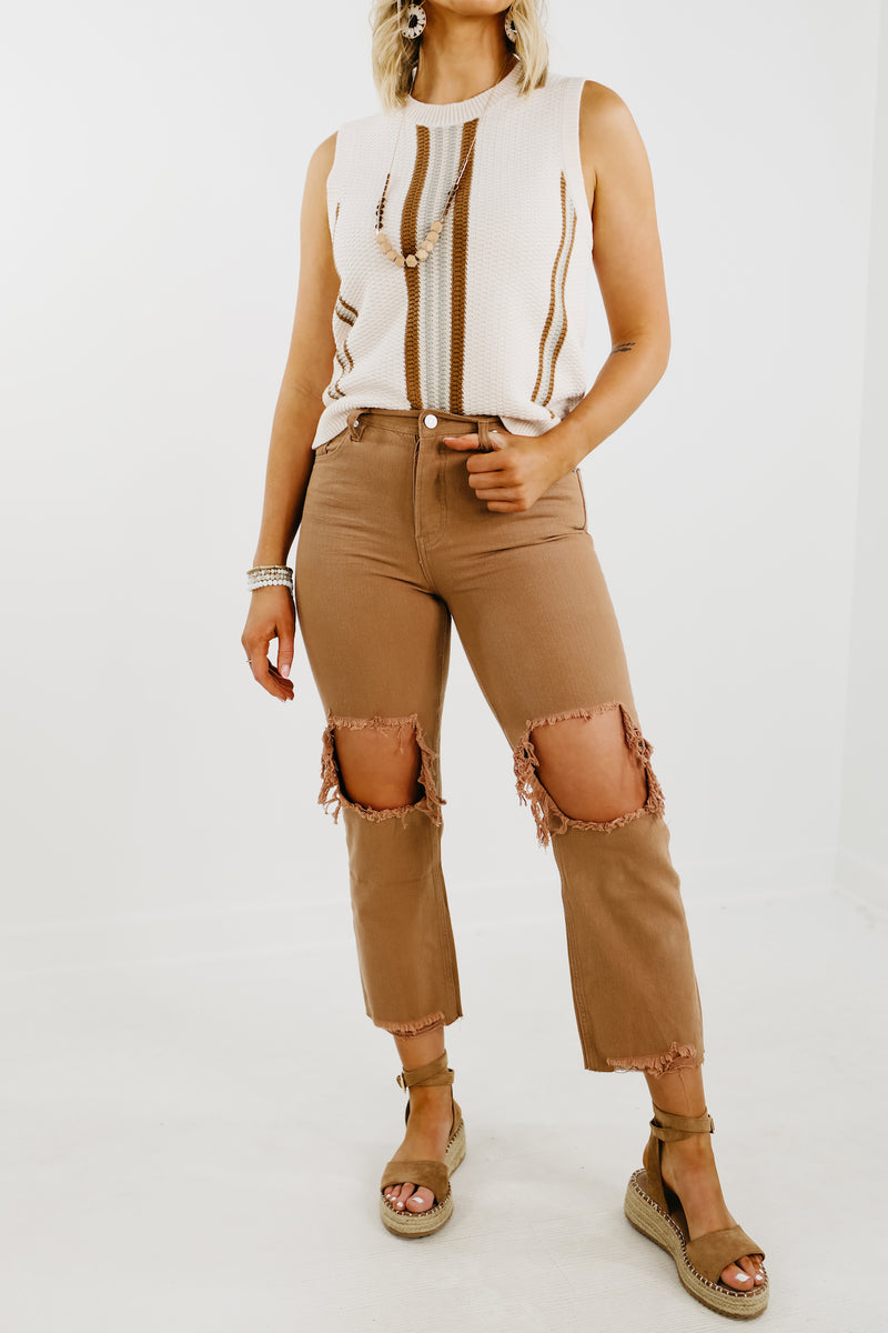 Kan Can Denim | 10" High Rise Straight Leg Jean - KC1709BG - FINAL SALE