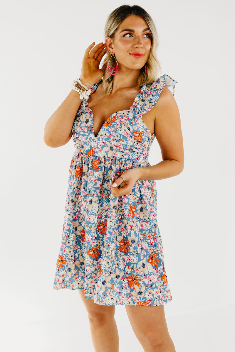 The Tobias Floral Mini Dress - FINAL SALE