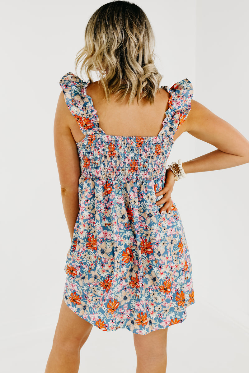 The Tobias Floral Mini Dress - FINAL SALE