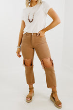 Kan Can Denim | 10" High Rise Straight Leg Jean - KC1709BG - FINAL SALE