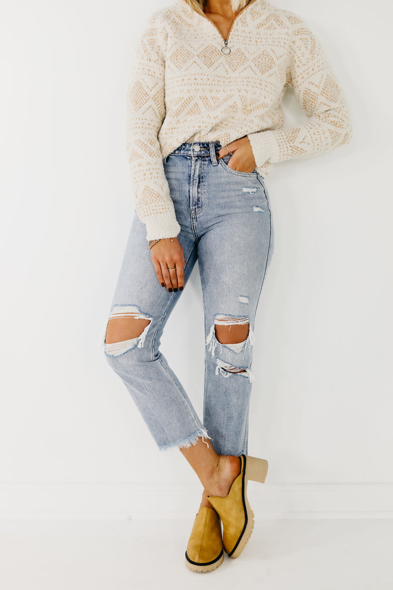 Flying Monkey || The Essie Vintage Relaxed Straight Leg Jean