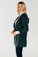 The McKenna Hooded Peach Skin Jacket