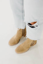 The Olivia Bootie | Khaki - FINAL SALE