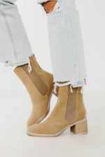 The Olivia Bootie | Khaki - FINAL SALE