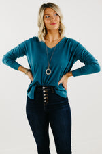 The Noah Ribbed Hem Seam Sweater