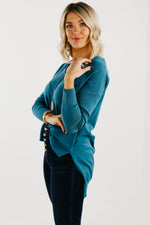The Noah Ribbed Hem Seam Sweater