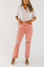 Kan Can Denim | 12" Ultra High Rise 90's Straight - KC7445CR