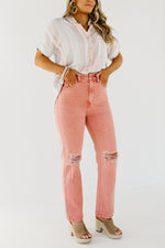 Kan Can Denim | 12" Ultra High Rise 90's Straight - KC7445CR