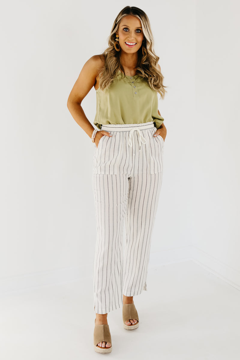 The Isabel Scoop Neck Tank Top - FINAL SALE