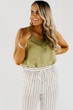 The Isabel Scoop Neck Tank Top - FINAL SALE