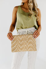 The Calvin Woven Convertible Bag