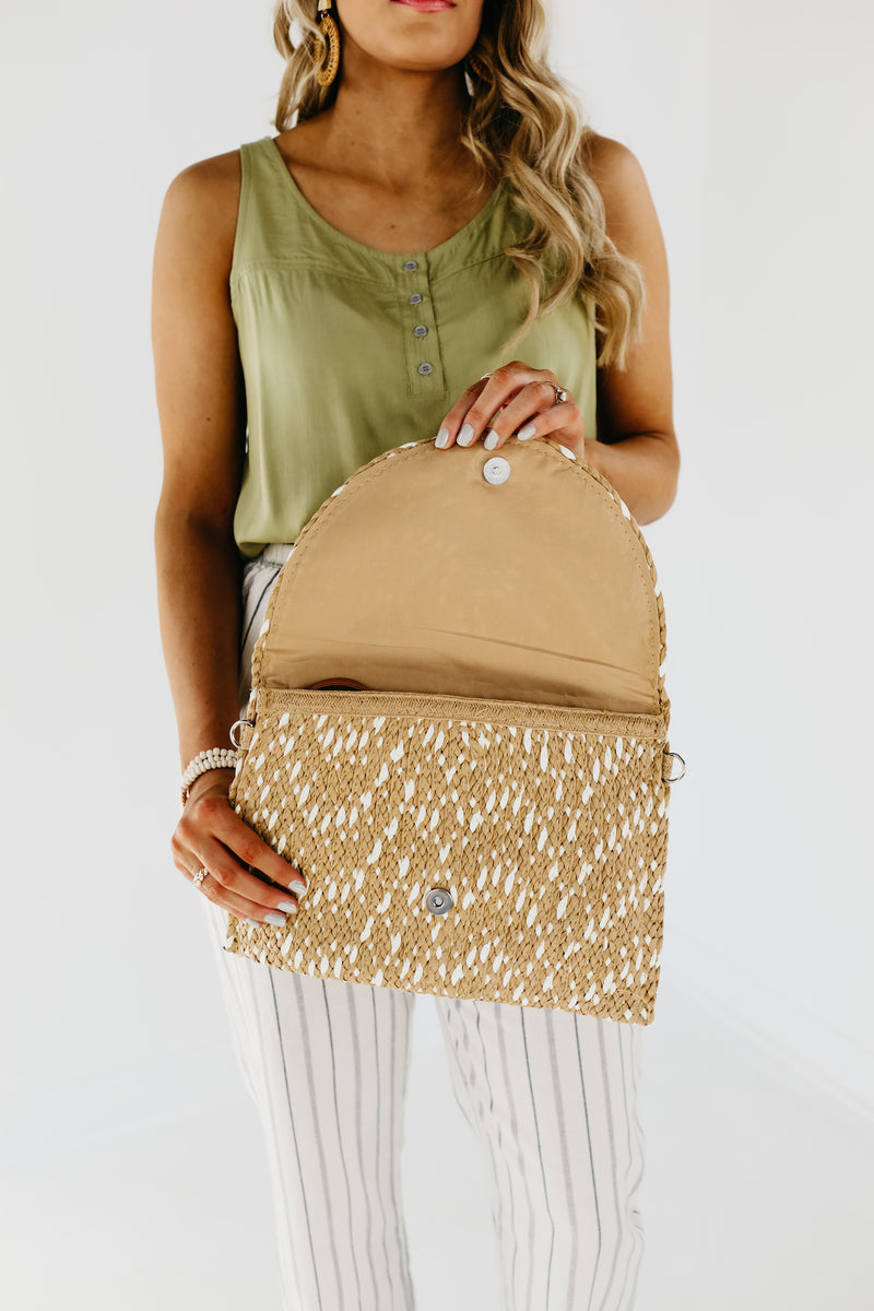 The Calvin Woven Convertible Bag