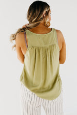 The Isabel Scoop Neck Tank Top - FINAL SALE