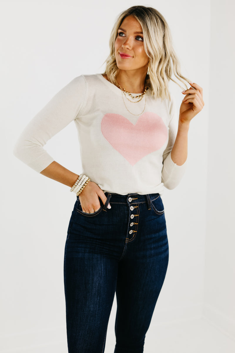 The Sweetie Heart Sweater - FINAL SALE