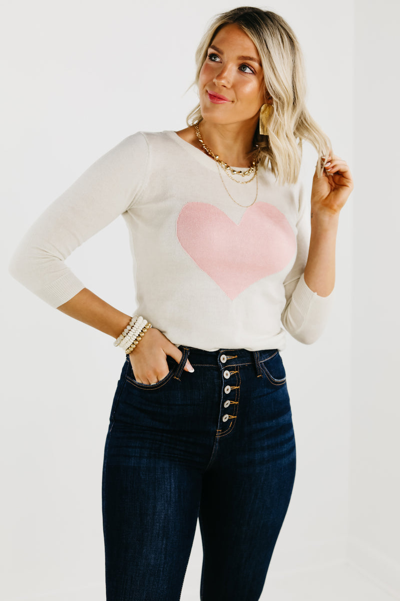 The Sweetie Heart Sweater - FINAL SALE