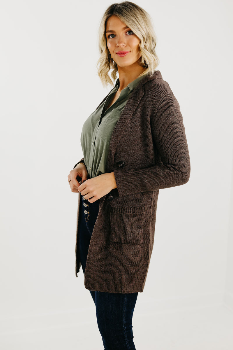 The Katrina Ribbed Sweater Coat