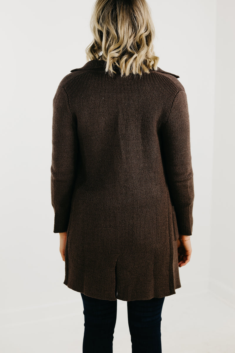 The Katrina Ribbed Sweater Coat