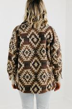 The Harvey Aztec Print Shacket